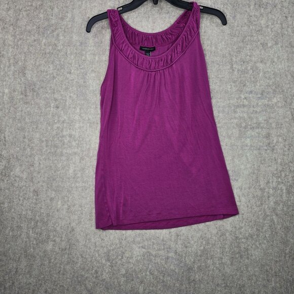 Banana Republic Womens Stretch Sleeveless Top Medium Pink Rayon Spandex Blend - Picture 1 of 5